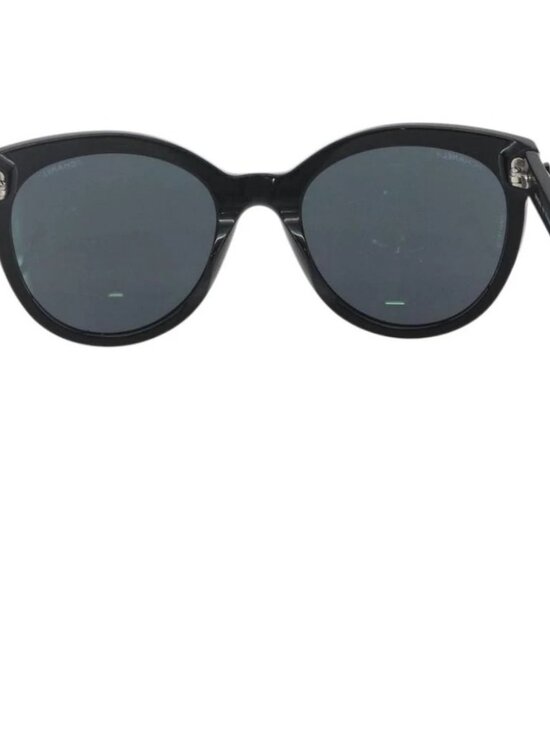 CHANEL Sunglasses plastic Black CC main image 4